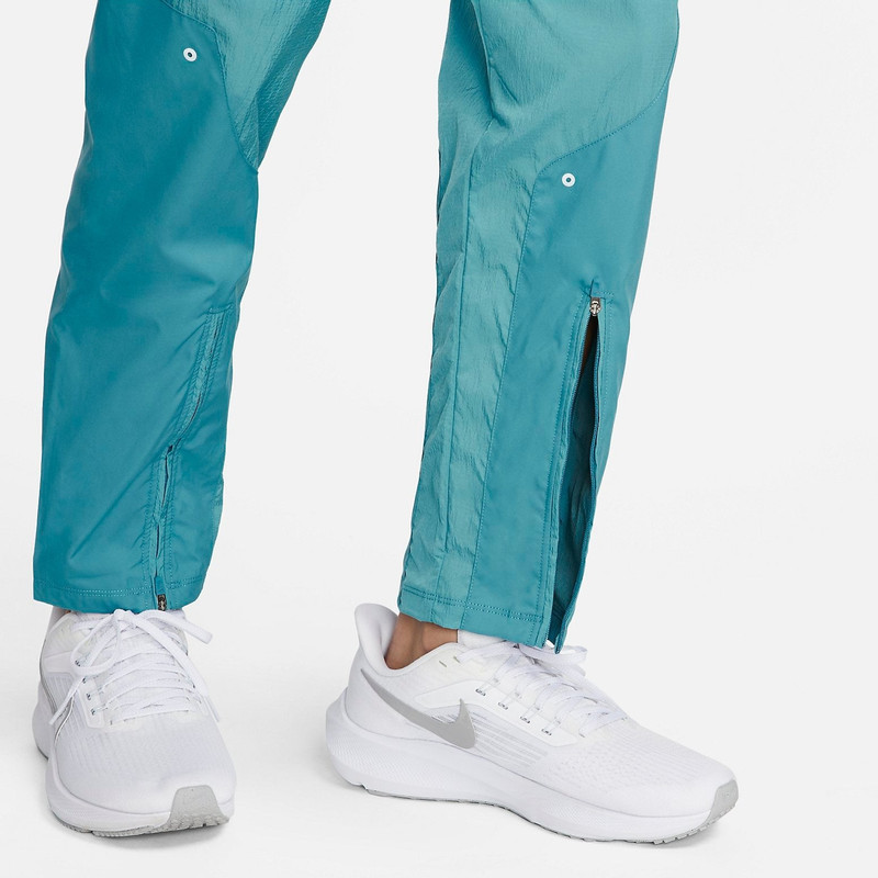(WMNS) Nike Therma-Fit Training Woven Trousers 'Teal' DX5554-440 4