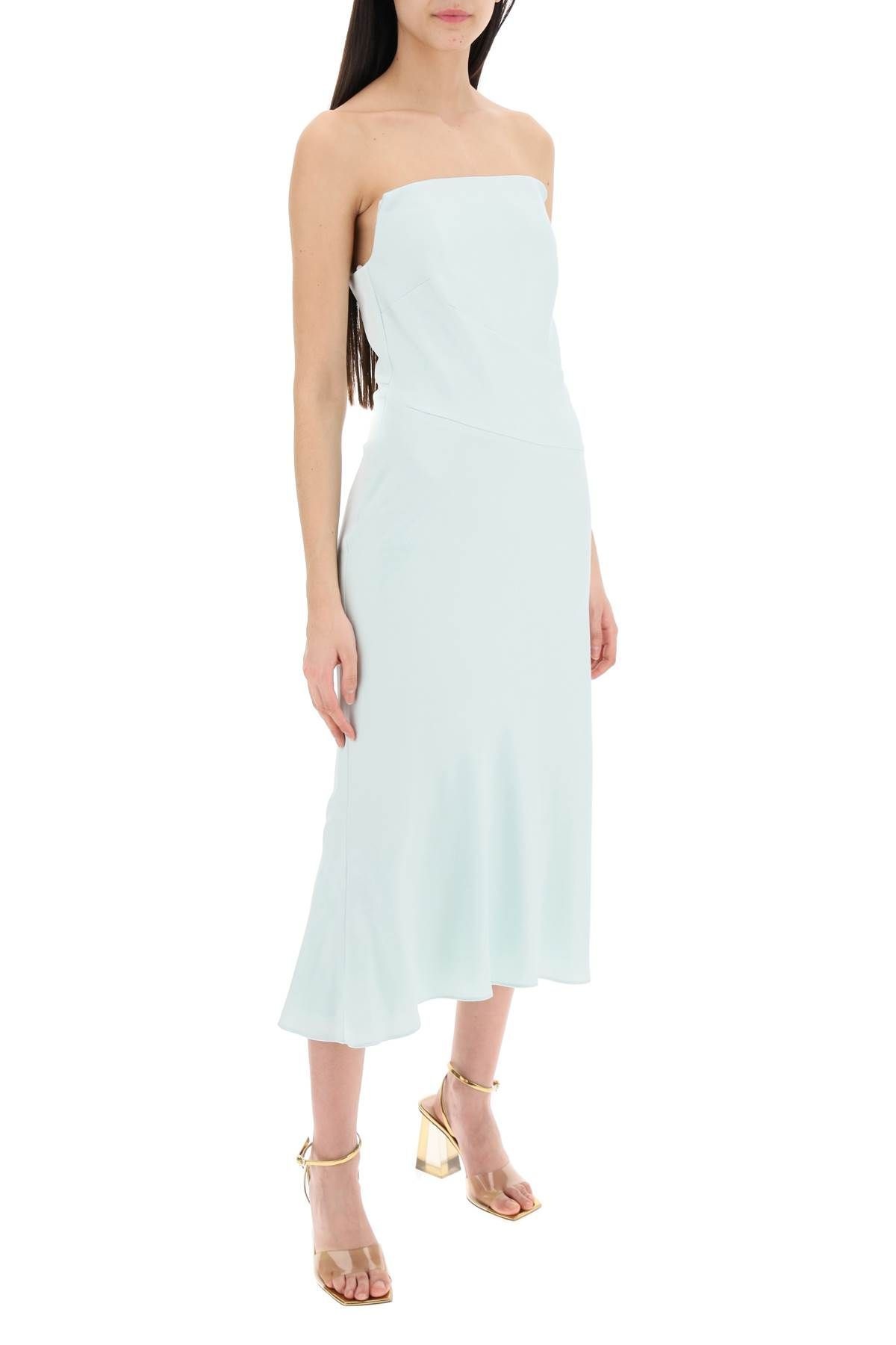 STRAPLESS MIDI DRESS WITHOUT - 2