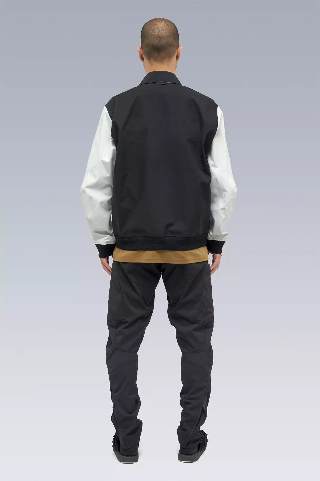 J94-VT 3L Varsity Jacket Black/White - 4