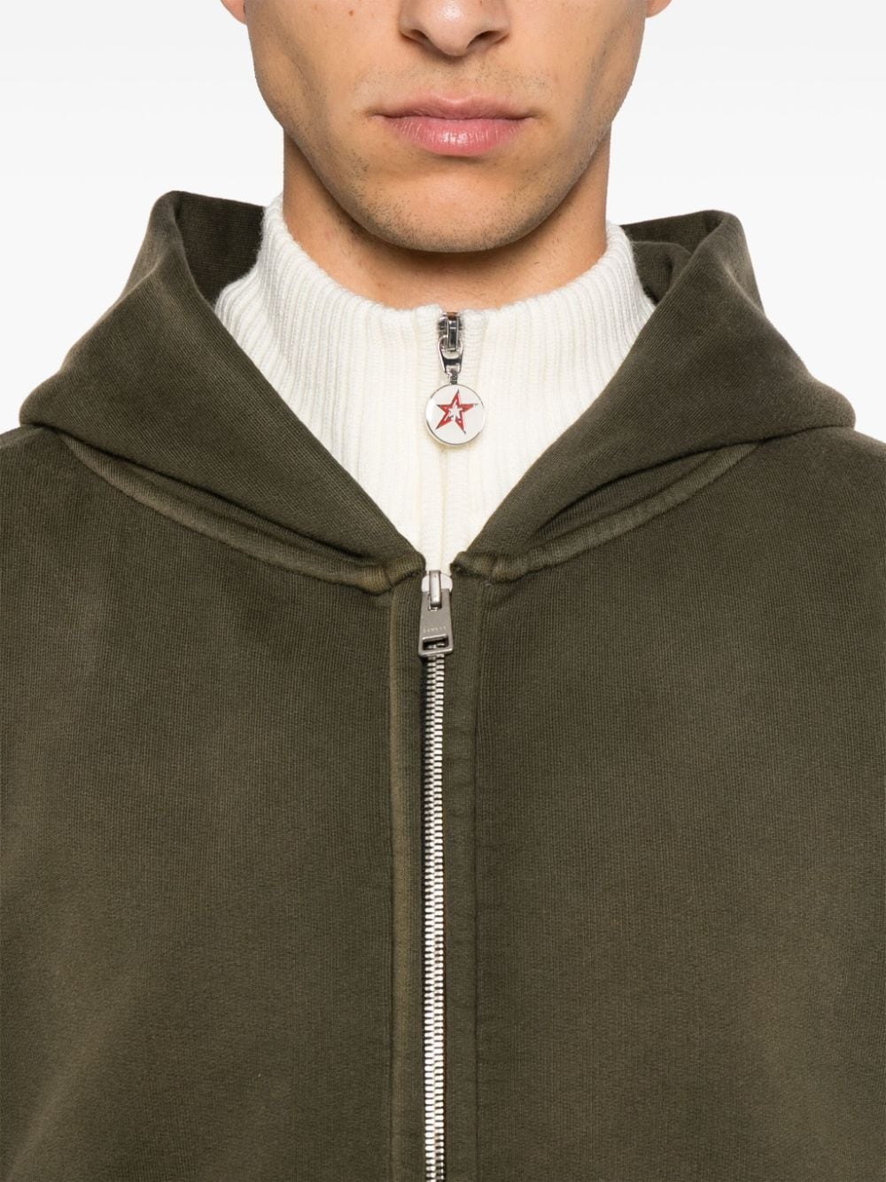 zip-up hoodie - 5