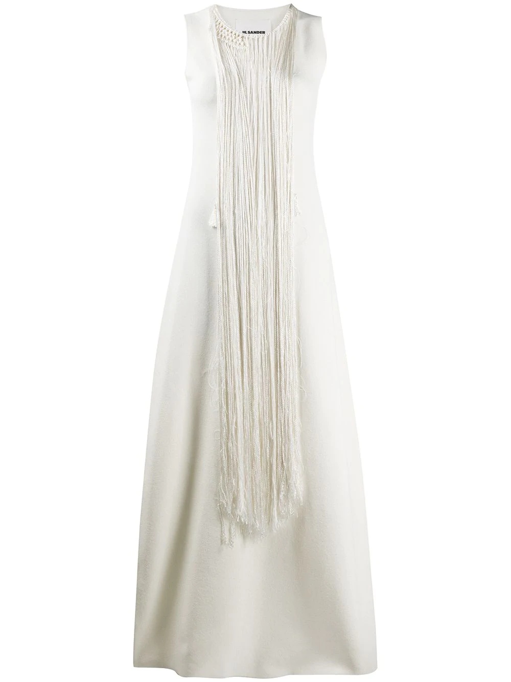 tassel detail maxi dress - 1