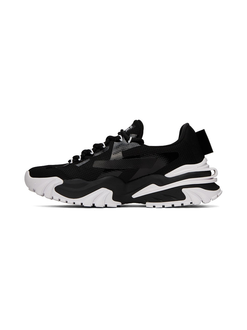 VERSACE JEANS COUTURE Black New Trail Trek Sneakers outlook