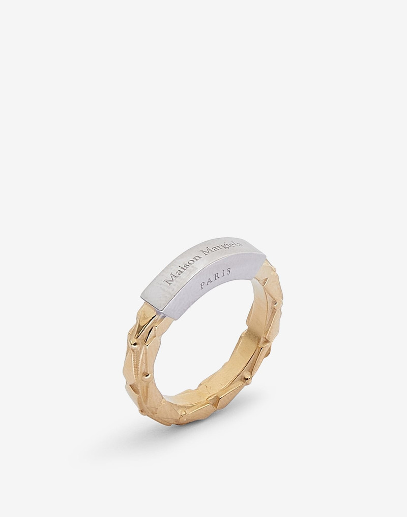 Logo two-tone ring 3
