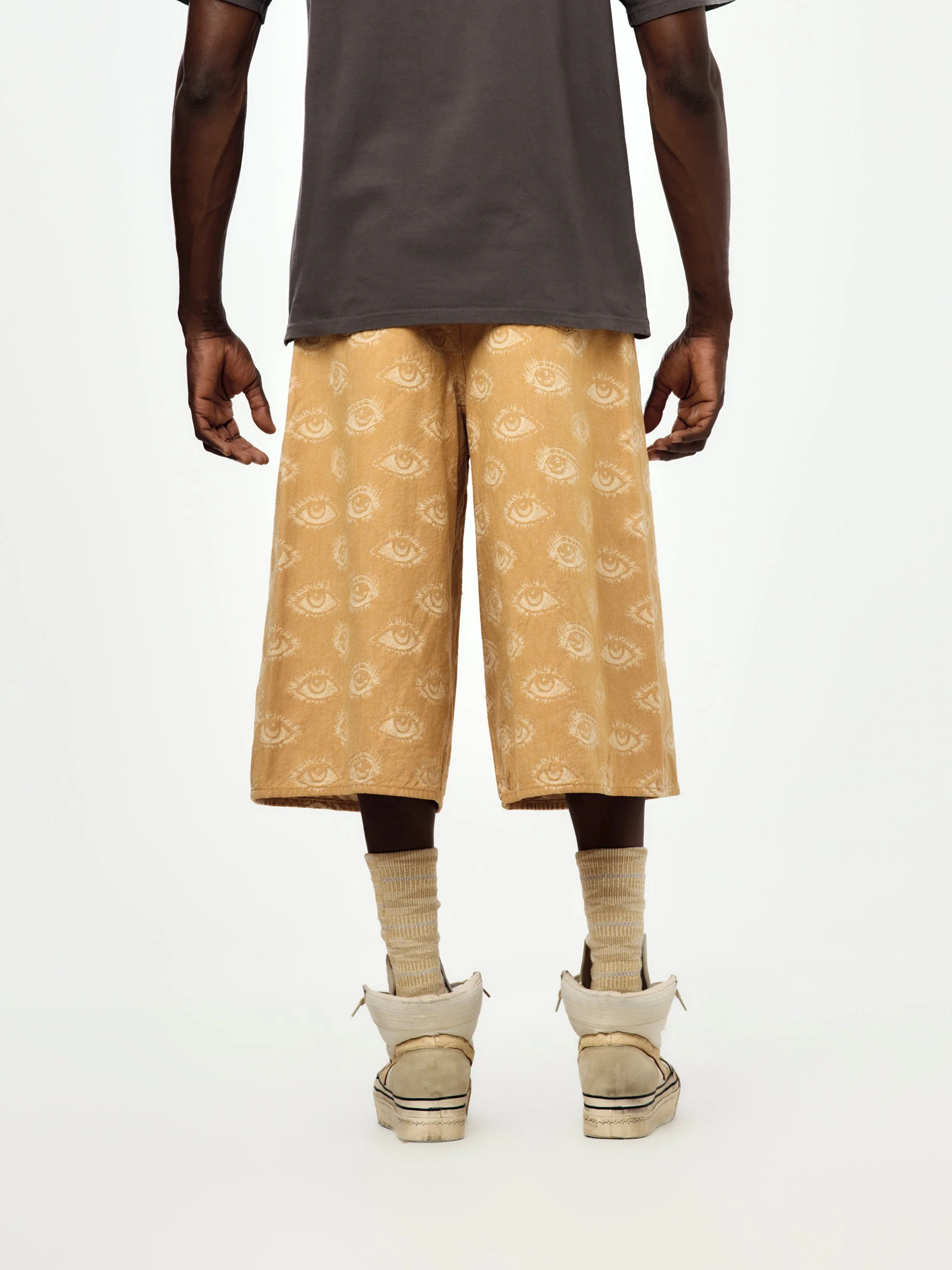 12OZ SPEAKEASY DENIM 5P JORTS (ORANGE) - 1