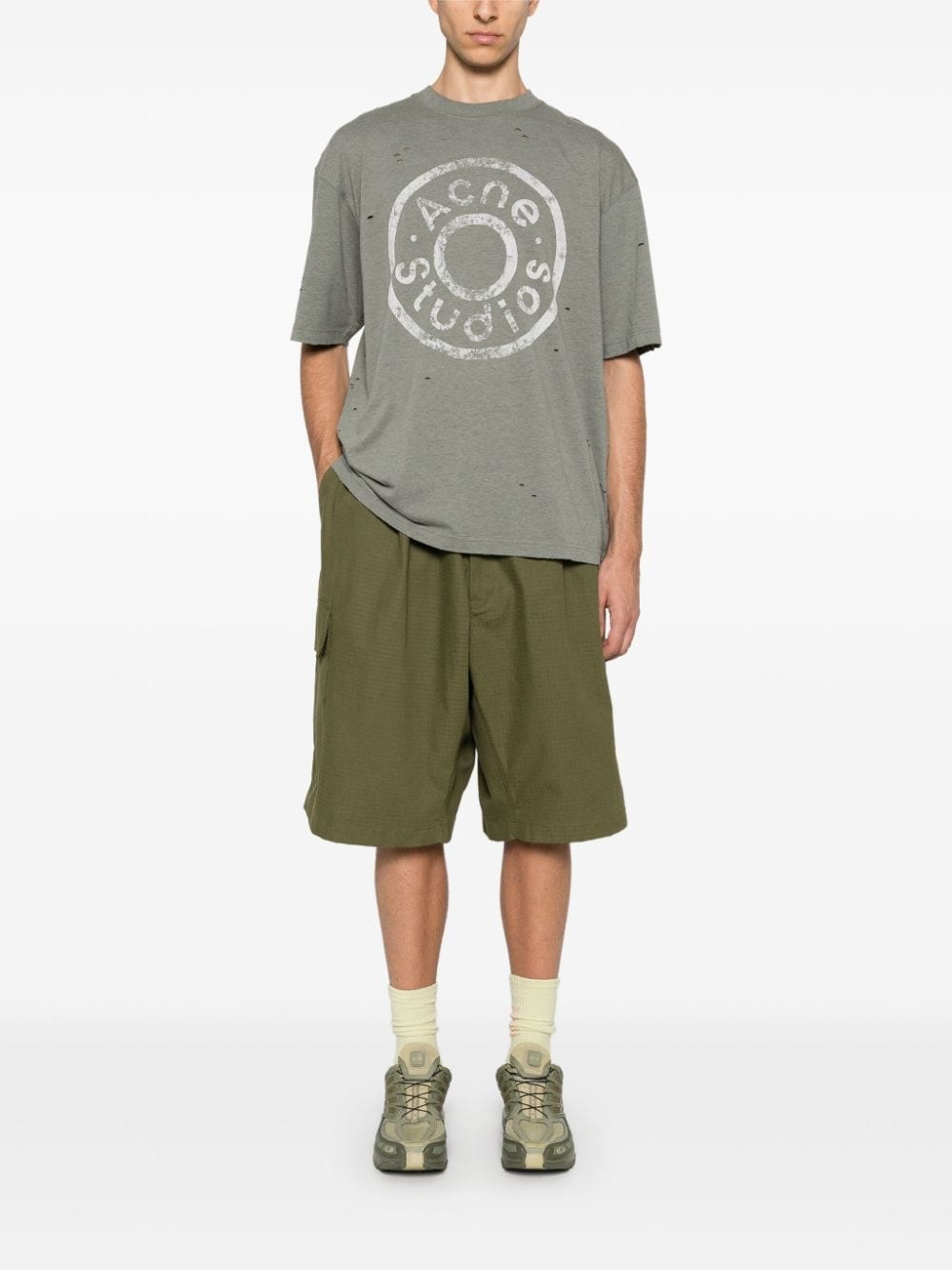 logo-print T-shirt - 2