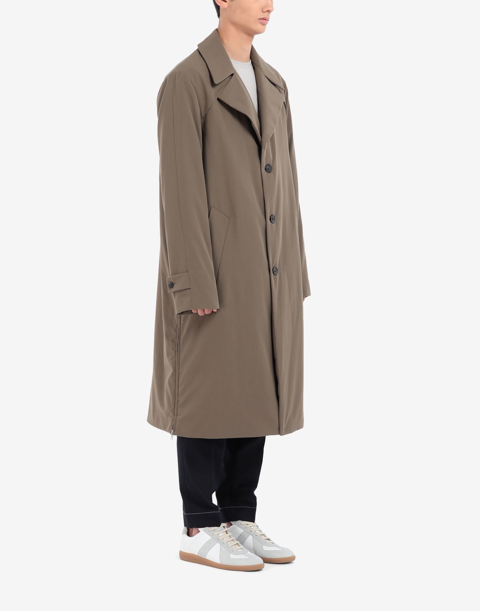 Recycled padded trench coat - 3