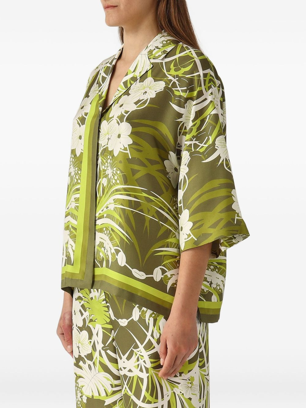 floral-print shirt - 3