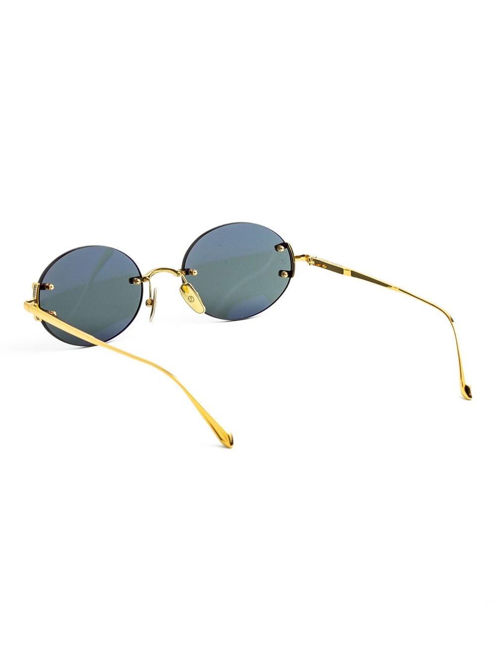 round-frame sunglasses - 4