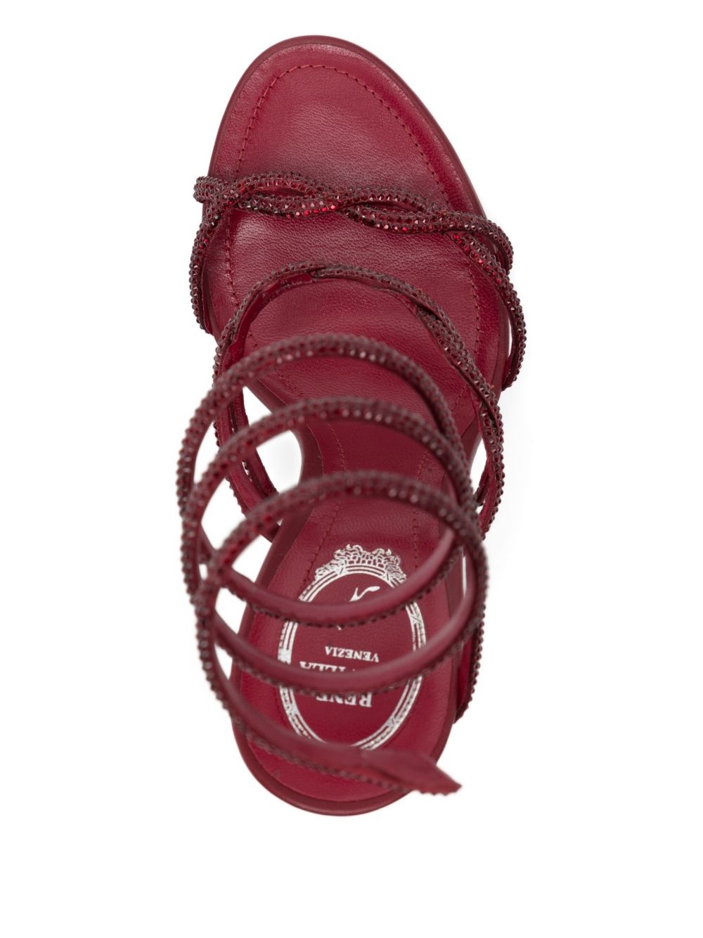 110mm spiral-embellished knot sandals - 4