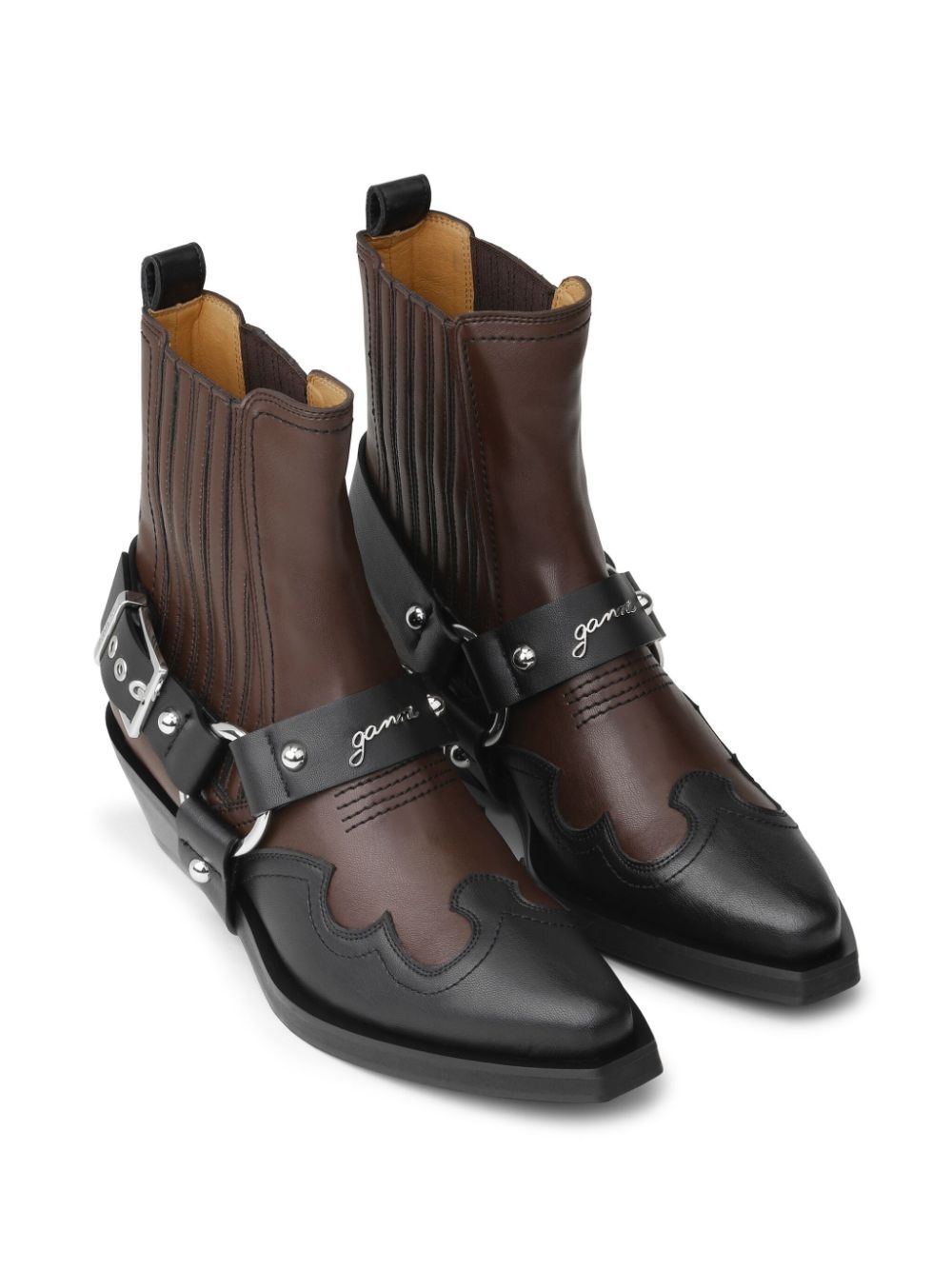 fitted Chelsea Western boots - 2
