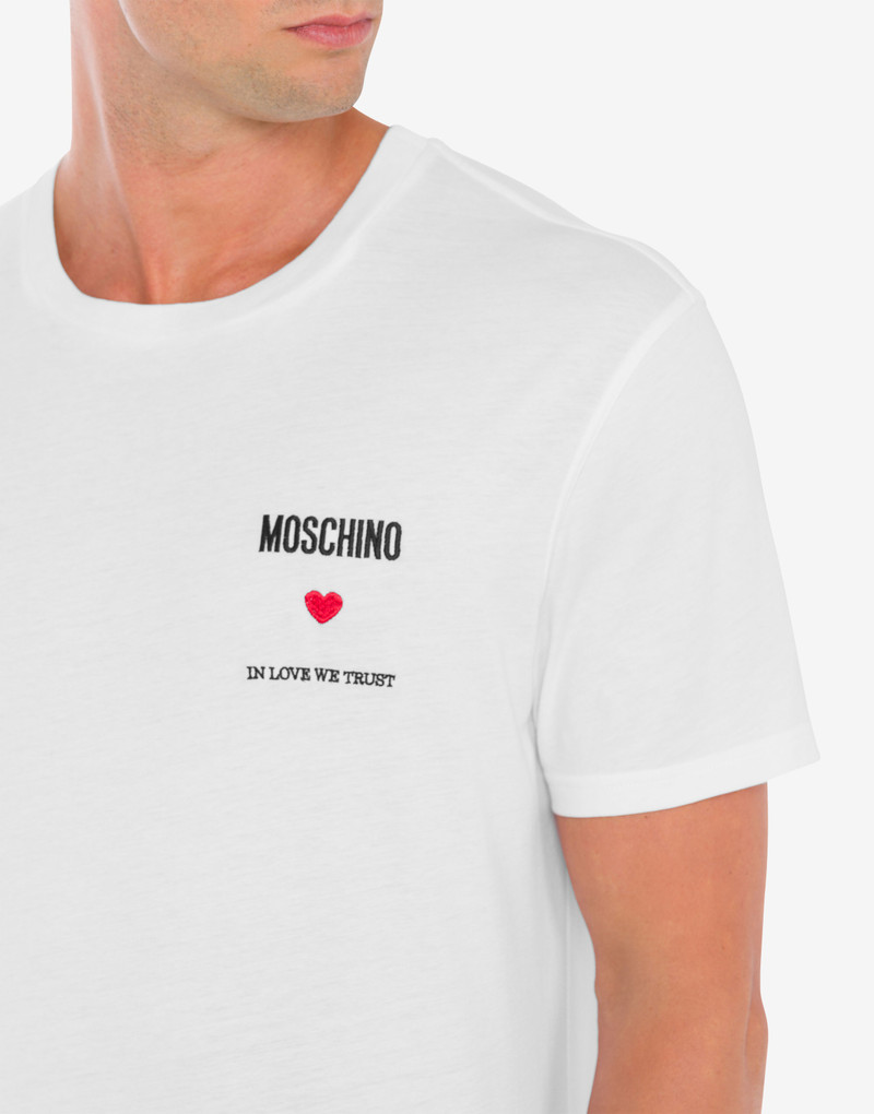 IN LOVE WE TRUST ORGANIC JERSEY T-SHIRT 3