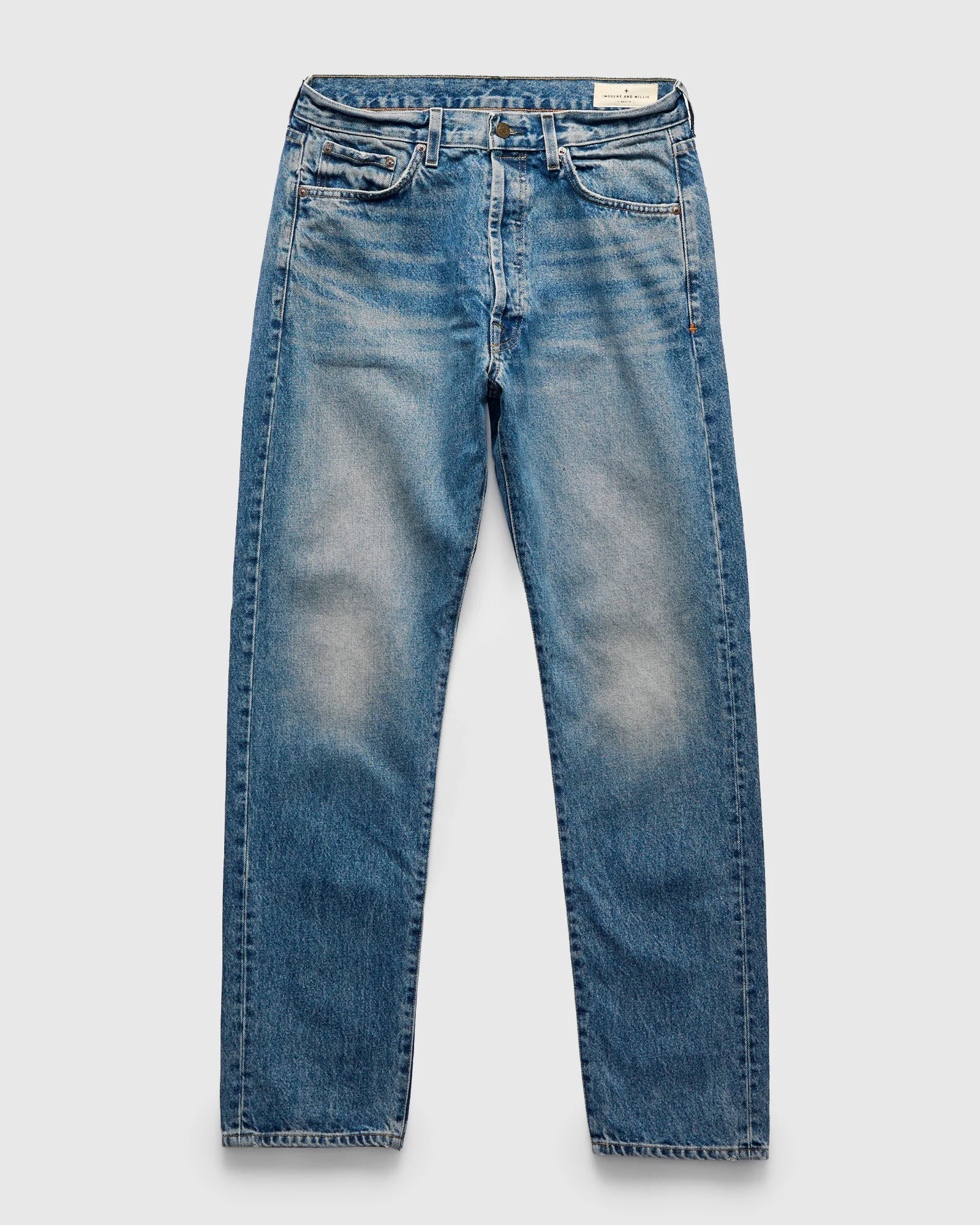 "Russell Altona" 14.5oz Washed Denim - Relaxed Tapered Fit - 1