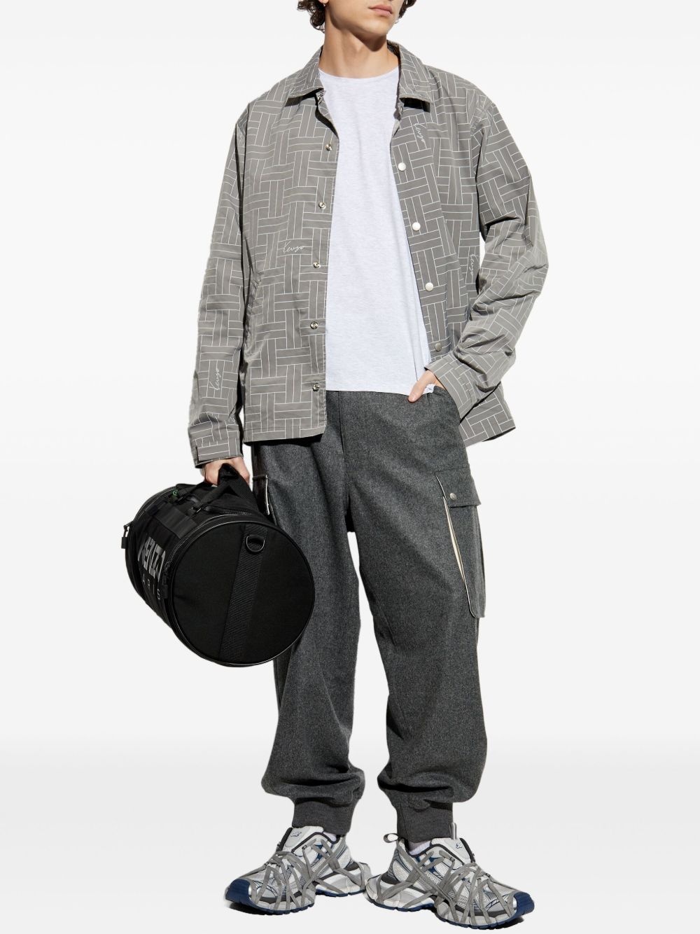 wool cargo trousers - 2