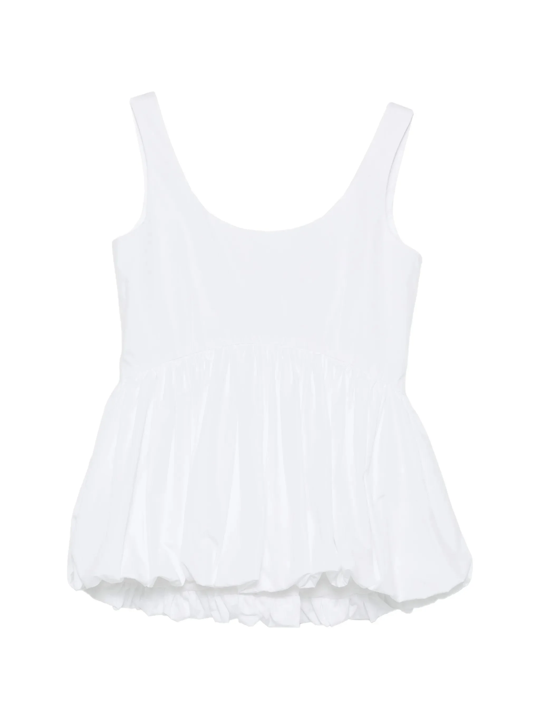 voluminous peplum top - 1