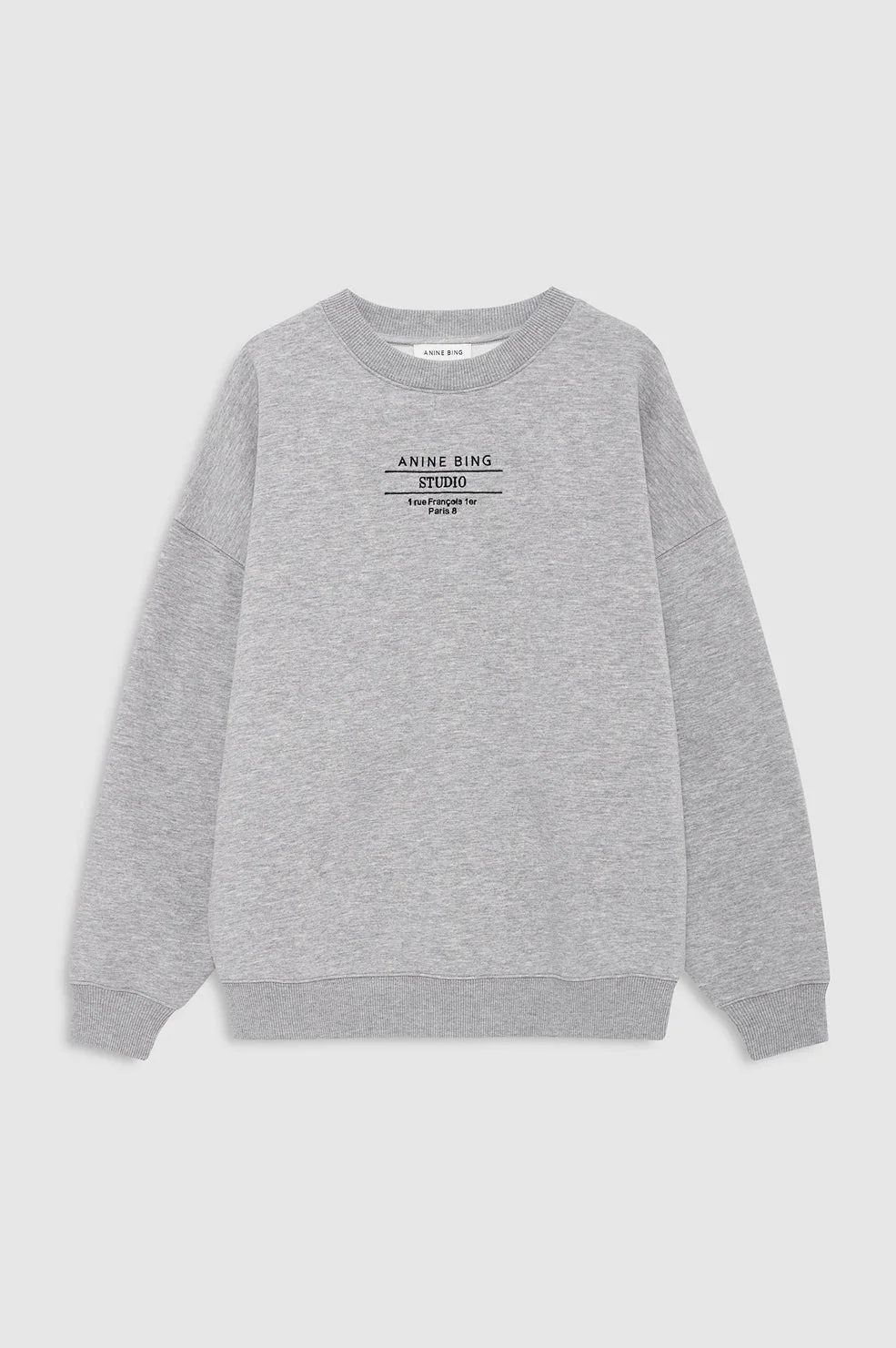Miles Sweatshirt Studio - Heather Grey - 1