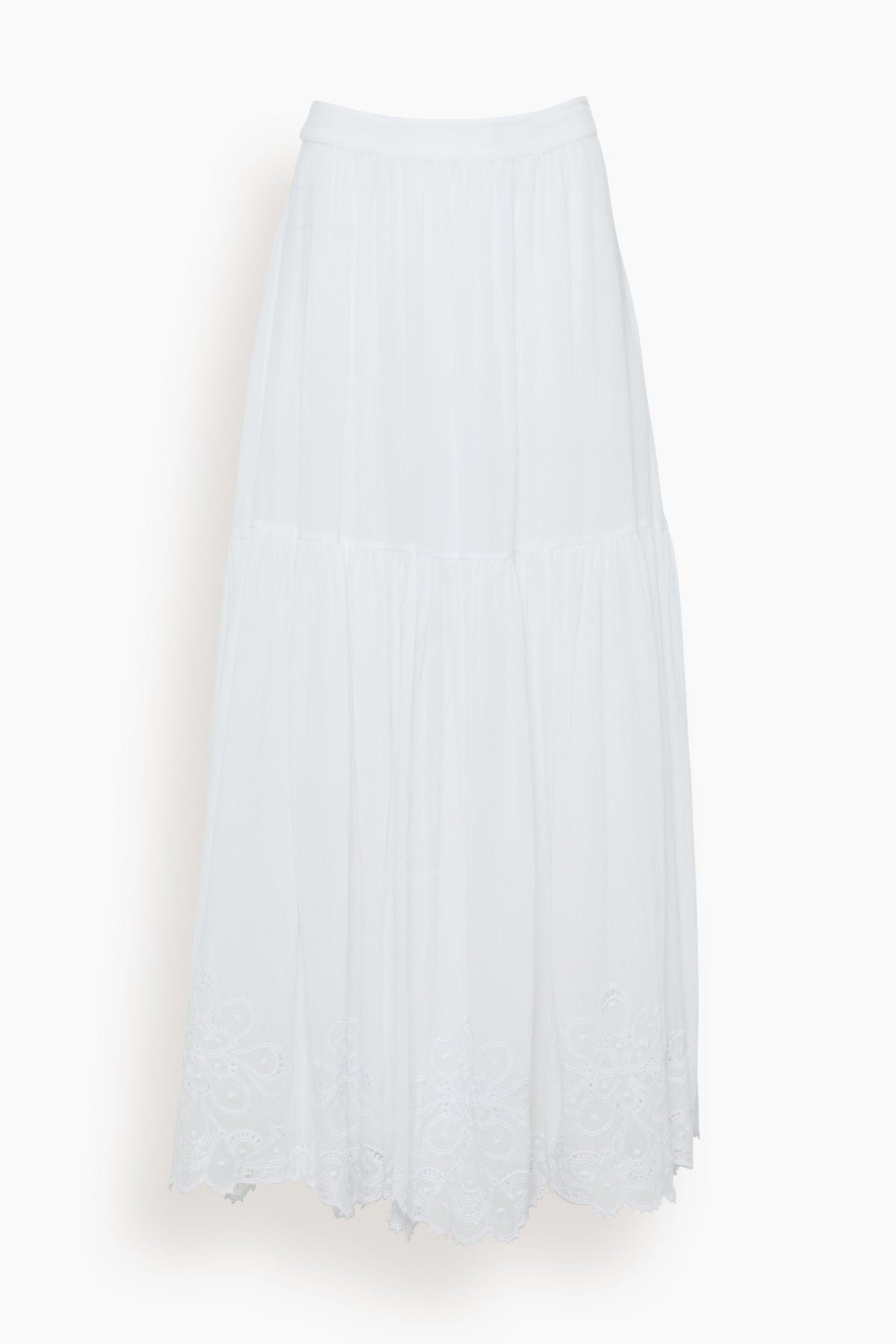 Antoinette Skirt in Blanc - 1