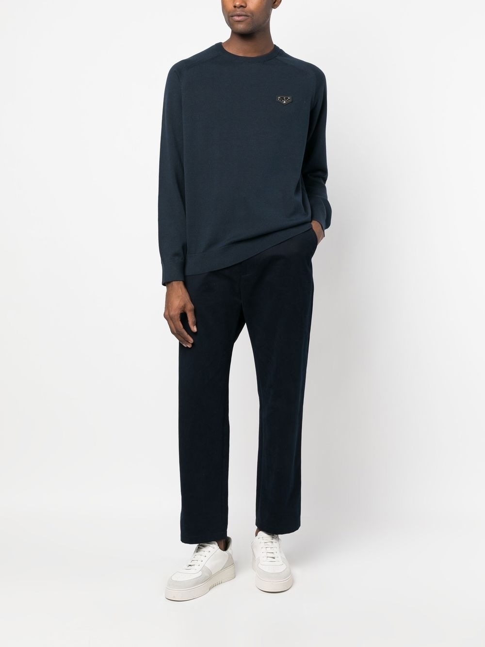 logo-plaque jumper - 2