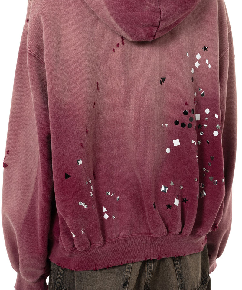 Sun Faded Like Embellished Zip-up Hoodie 24