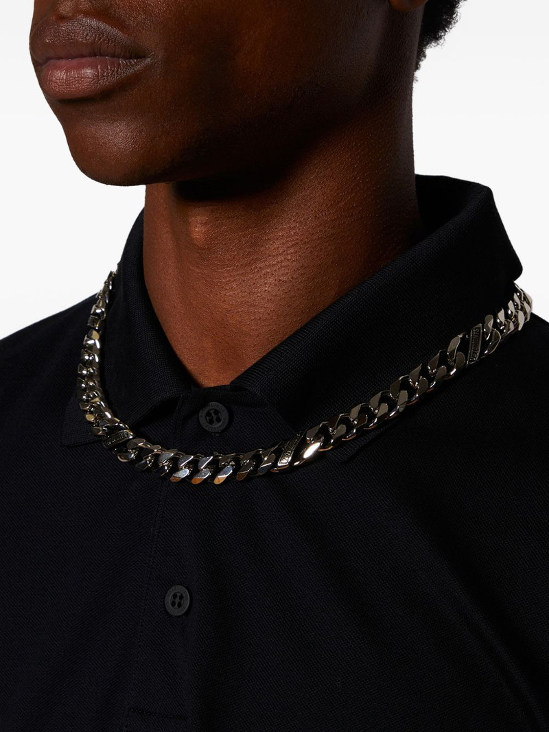 VETEMENTS logo-detail chain necklace outlook