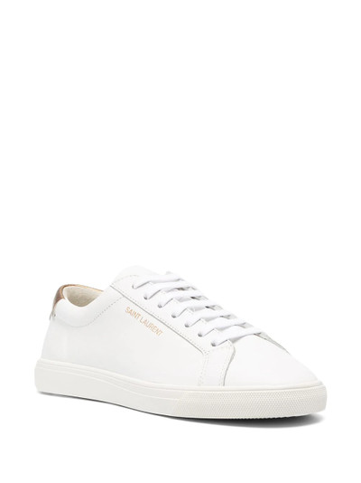 SAINT LAURENT heel counter detail sneakers outlook