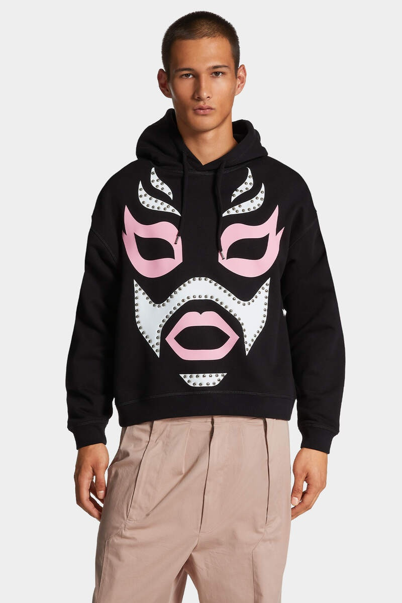 WASH RELAX FIT MASK HOODIE 3