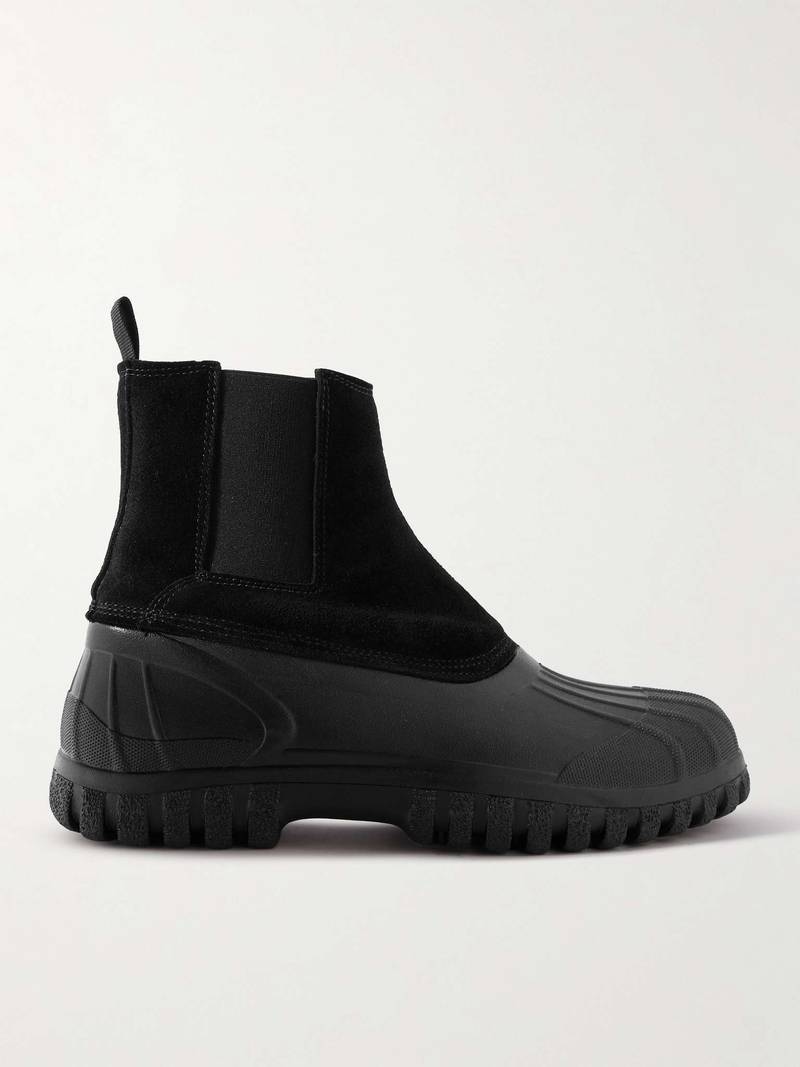 Balbi Suede and Rubber Chelsea Boots 1