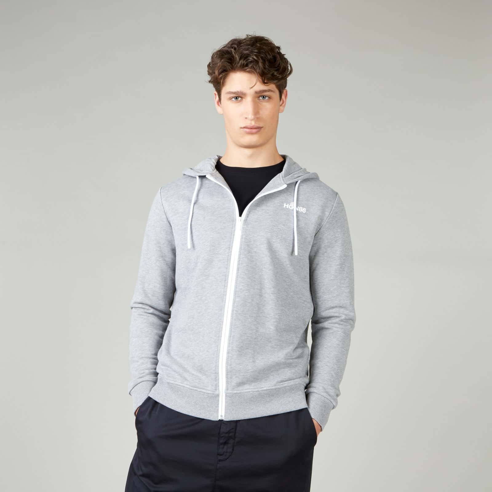 Hooded Sweatshirt Grey - 9