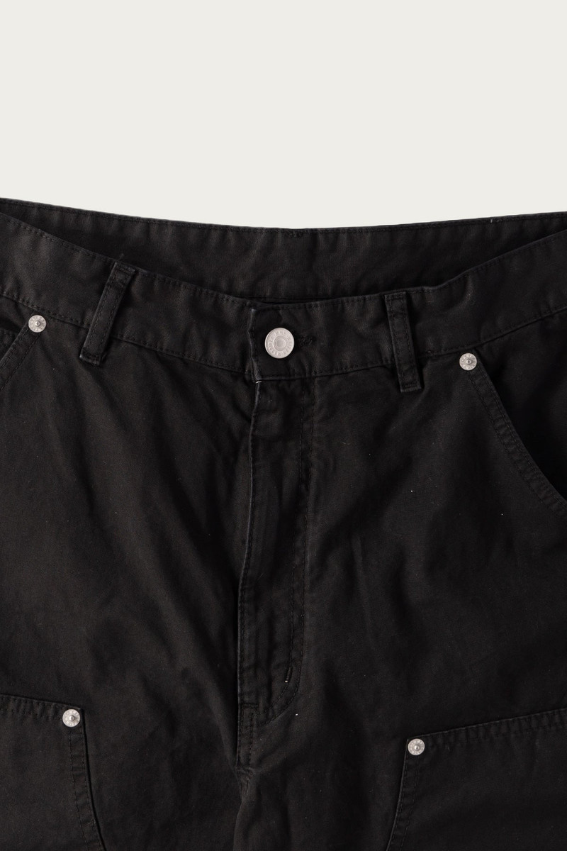 MM6 Maison Margiela MM6 Double Knee Trousers - Black outlook