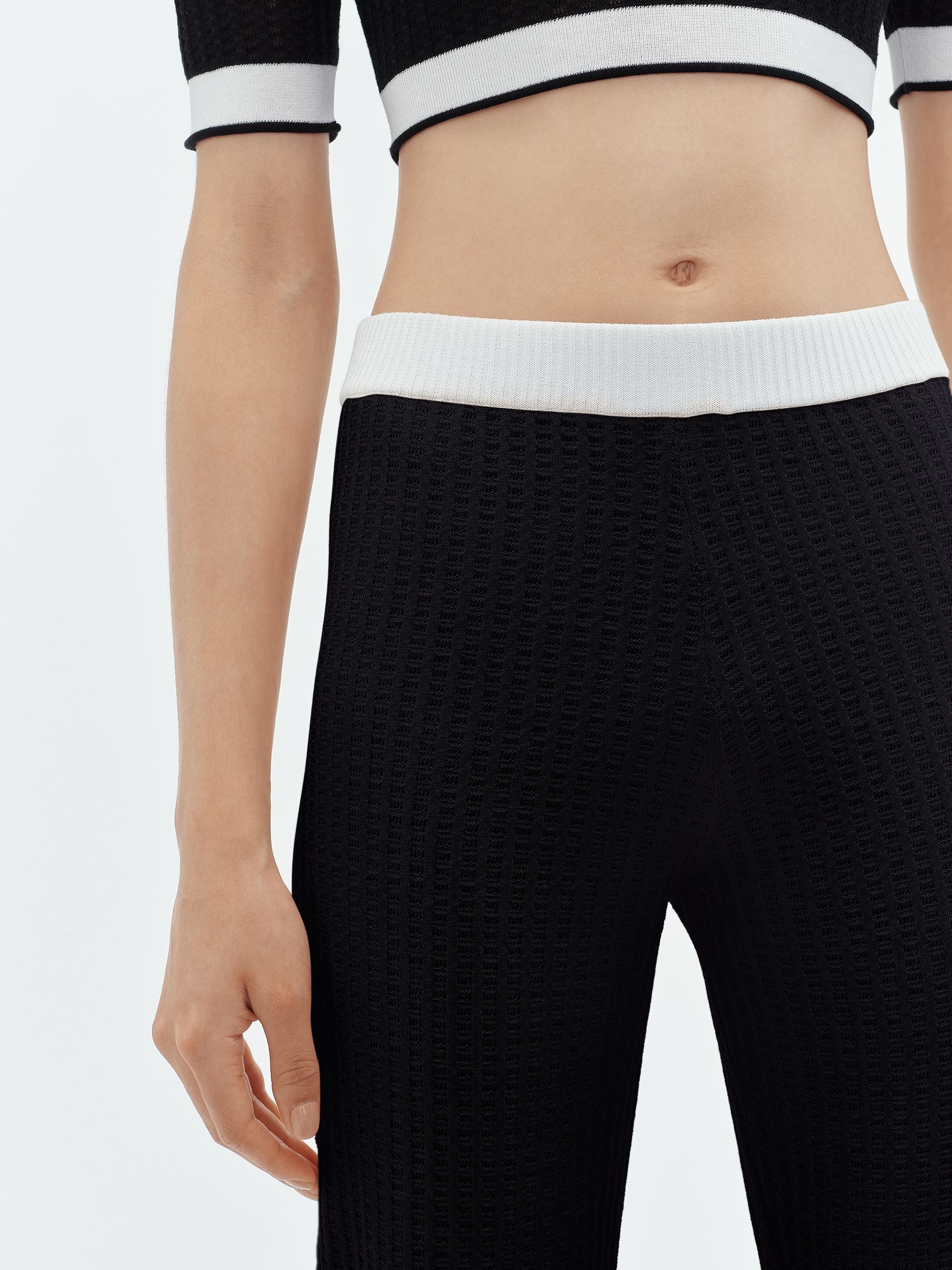 FLARE KNIT PANT - 6