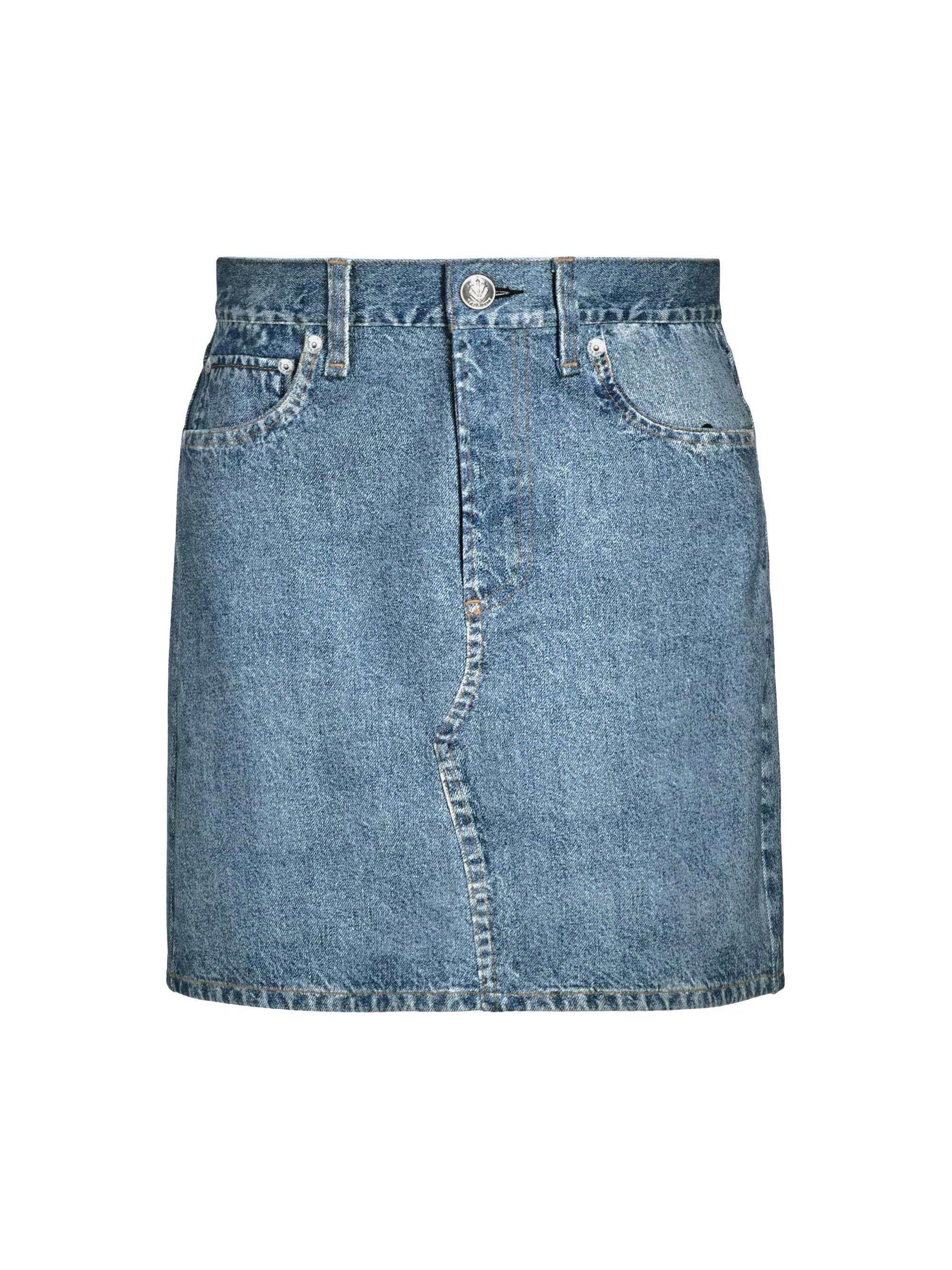 Women's rb Miramar A-Line Denim Miniskirt - Arlo - 1