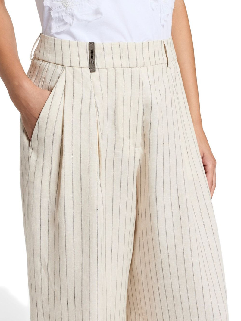 pinstripe palazzo pants 4