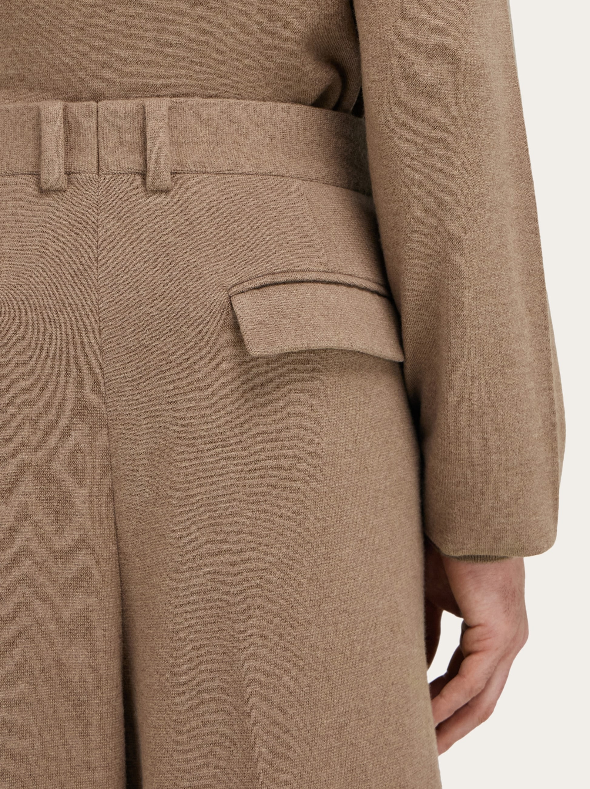 Jersey interlock tailored trouser - 5