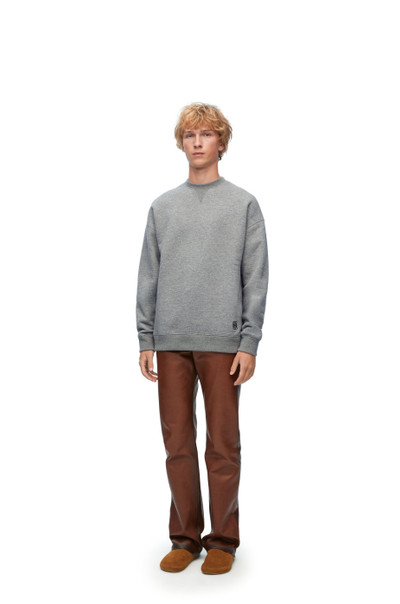 Loewe Relaxed fit sweatshirt in cashmere and cotton outlook