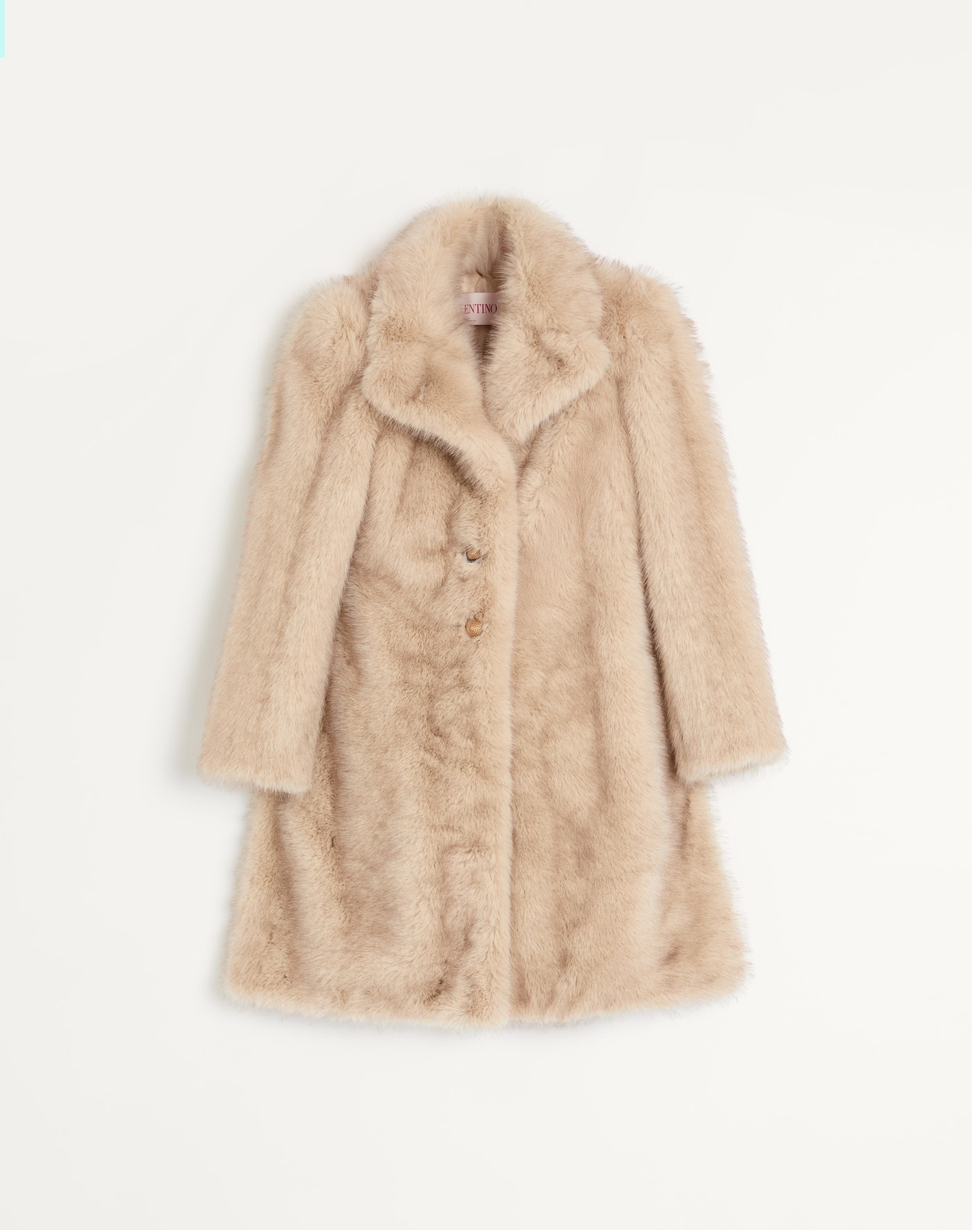 SYNTHETIC FUR COAT - 1