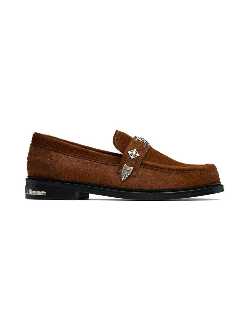 SSENSE Exclusive Brown Loafers 1