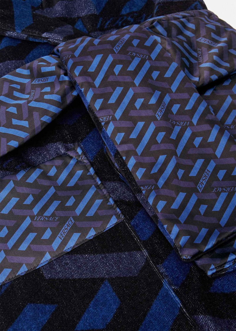 La Greca Embroidered Bathrobe 4