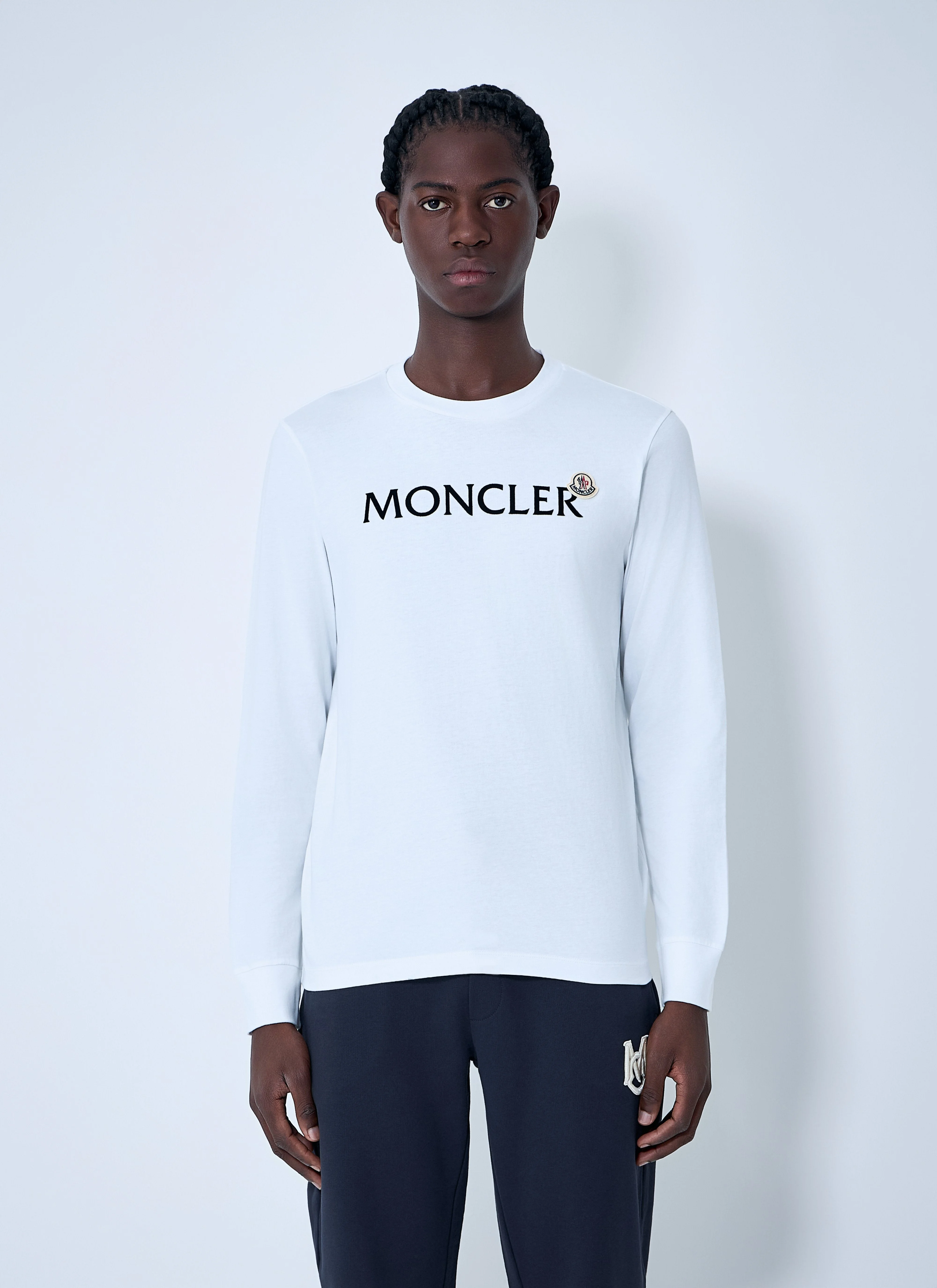 Moncler Men Logo Motif T-Shirt - 1