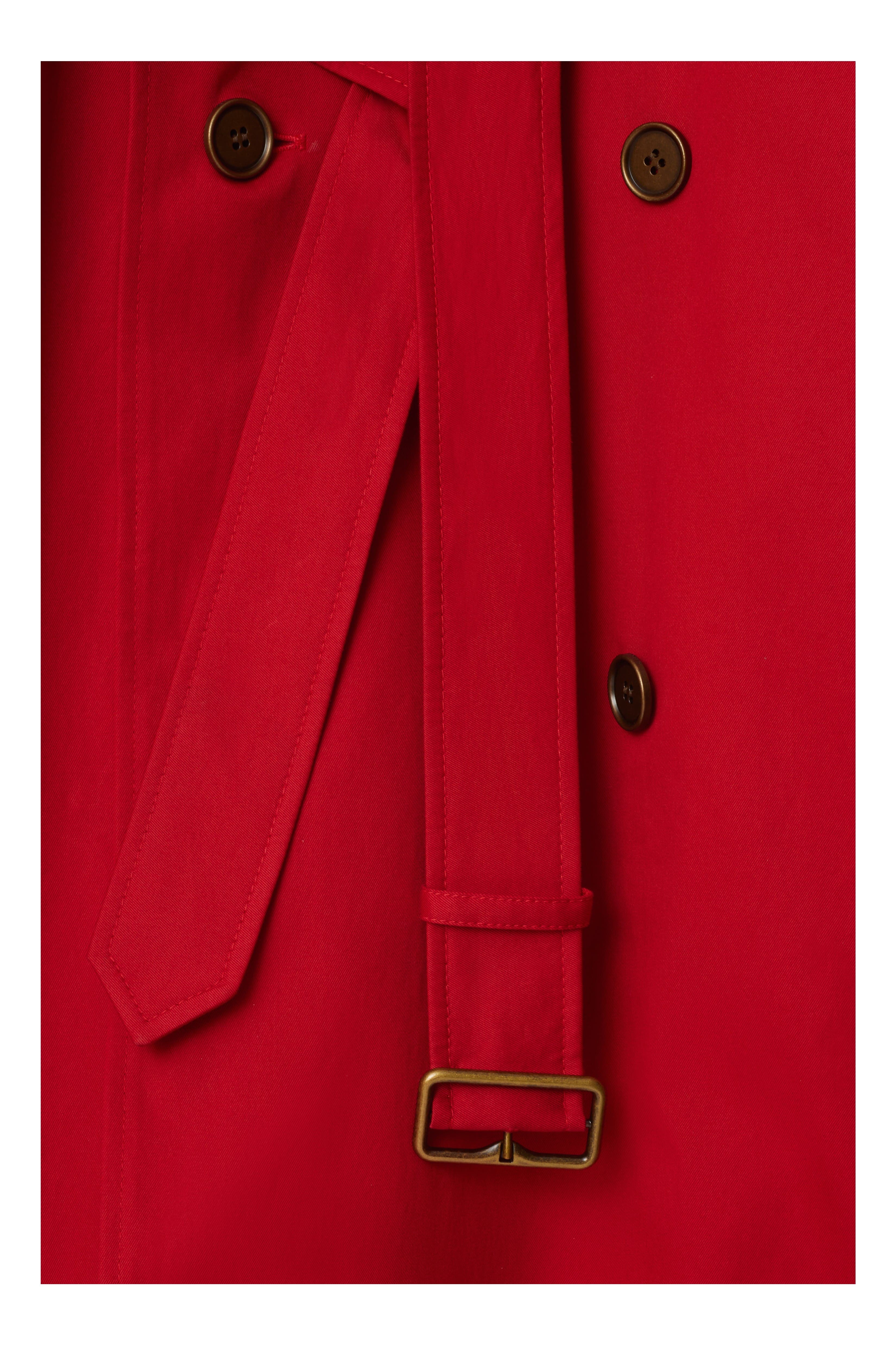 burberry Long Castleford Trench Coat in Currant at Nordstrom - 6