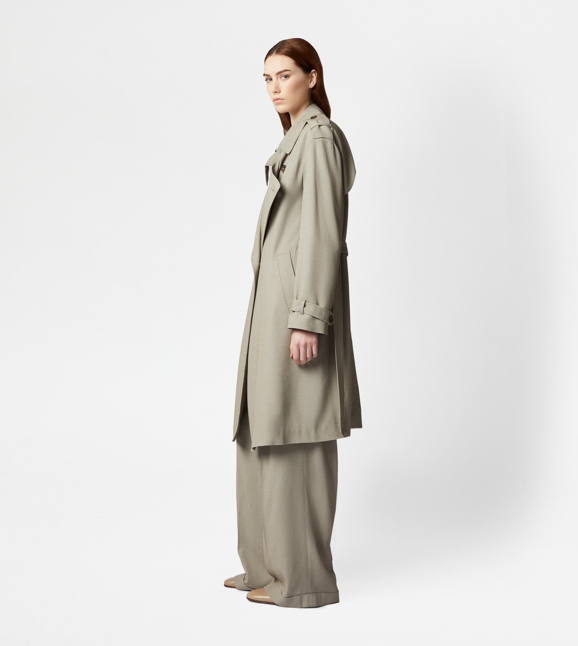 トレンチコート TOD'S TRENCH COAT / BEIGE Tod's TRENCH COAT - BEIGE | REVERSIBLE
