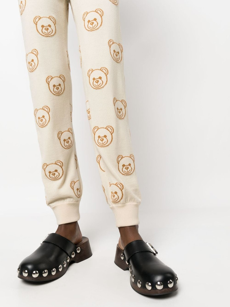 Teddy Bear-print track pants 5