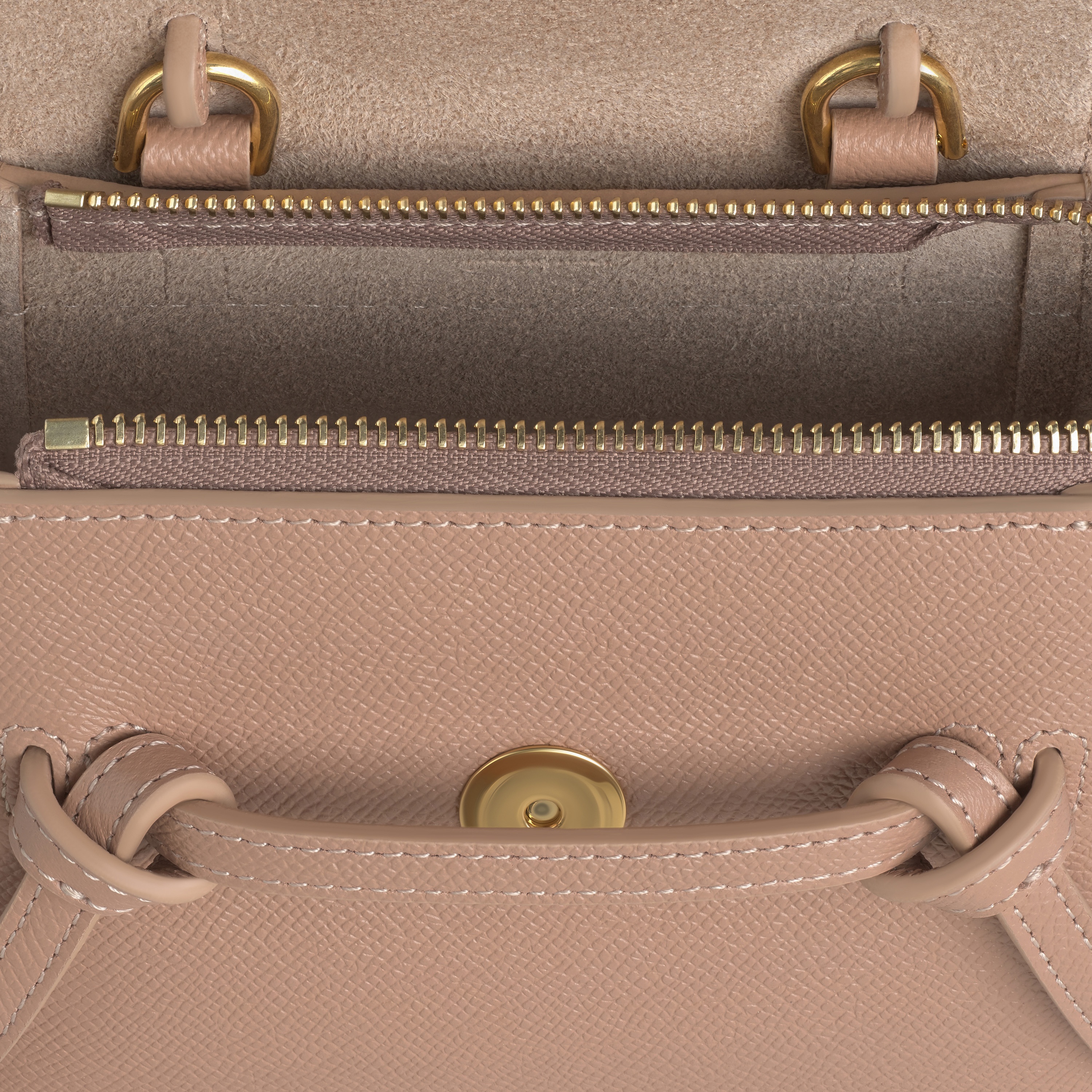 PICO BELT BAG  IN  GRAINED CALFSKIN - 4