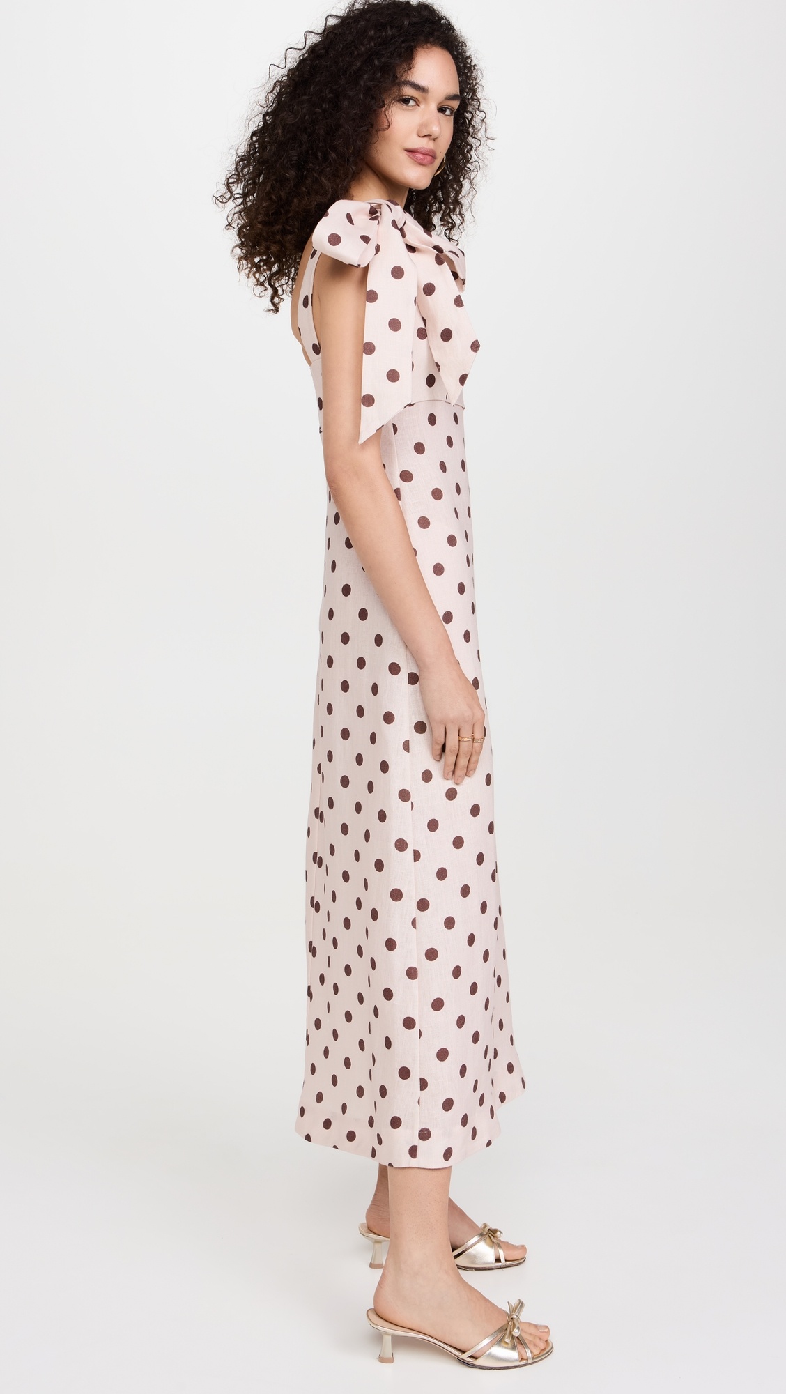 Zimmermann Acacia One Shoulder Midi Dress | shopbop | REVERSIBLE