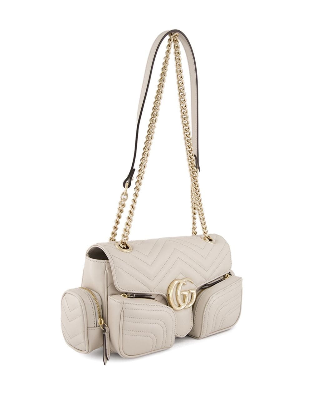 small GG Marmong shoulder bag - 3