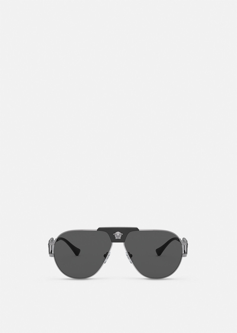 VERSACE Special Project Aviator Sunglasses outlook
