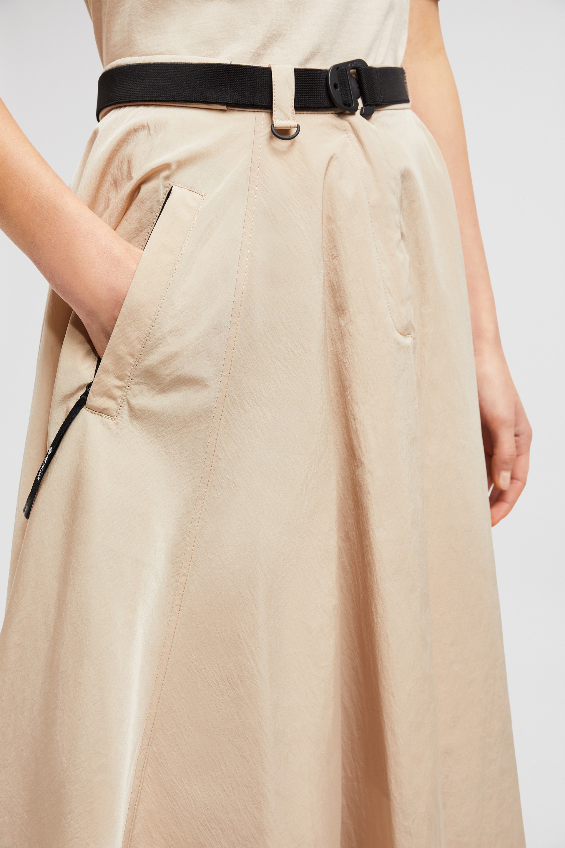 Belted Midi Skirt - 6