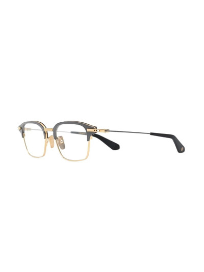 DITA Typographer square-frame glasses outlook