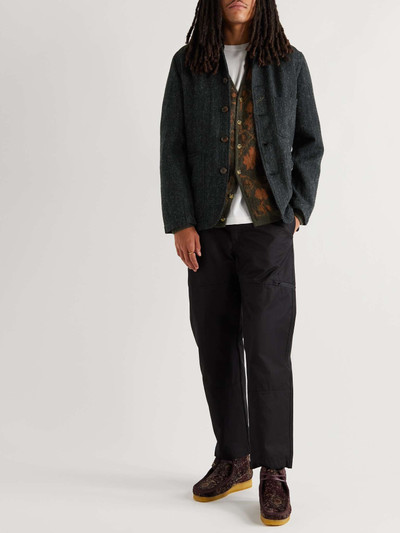 Universal Works Bakers Herringbone Wool-Tweed Chore Jacket outlook