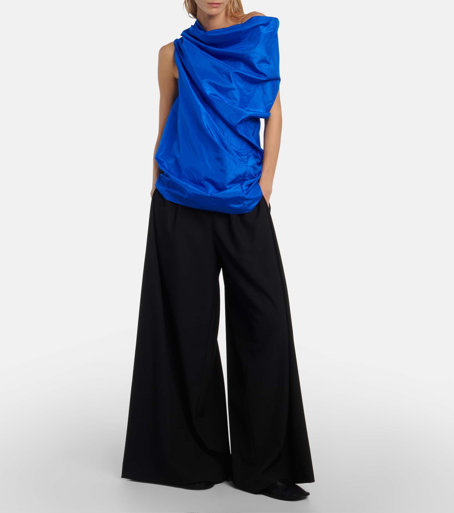 Paras wool wide-leg pants - 2