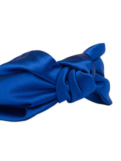 Prada knot detail headband outlook