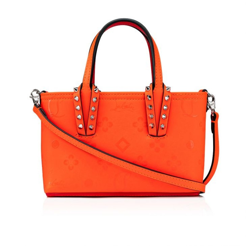 Christian Louboutin Cabata E/W nano Orange outlook